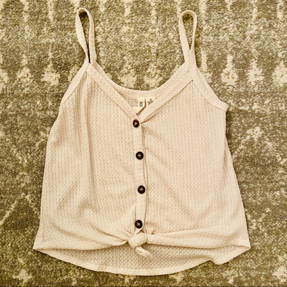 Knitted tank top